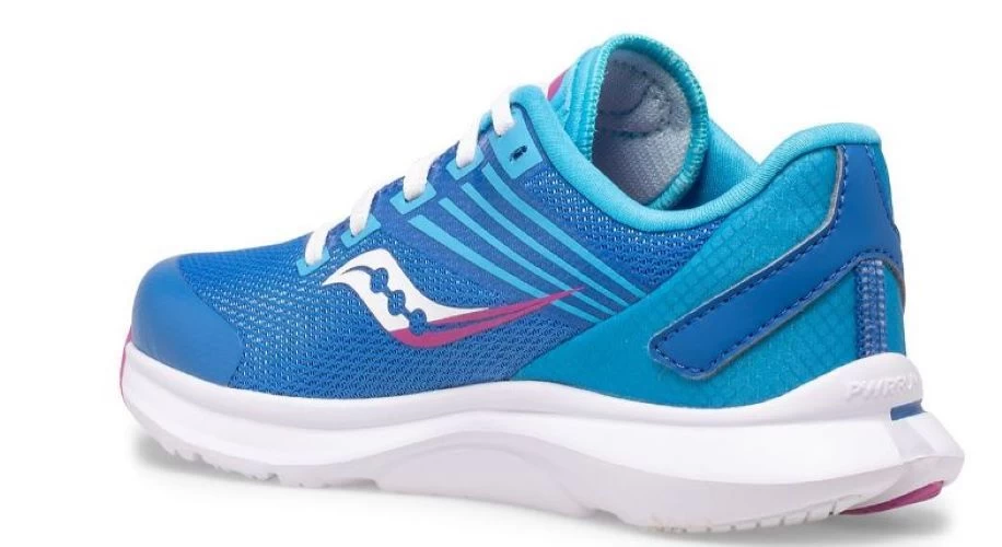 Saucony Blue And Pink Big Kids Girls Kinvara 12 Sneaker SK165077 5 Saucony Blue And Pink Big Kids Girls Kinvara 12 Sneaker SK165077 - Image 3