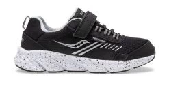 Saucony Black Big Kids Wind Shield A/C Sneakers SK263253 -Vogue Shoes sk263253