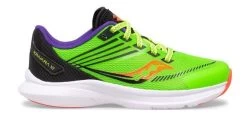 Saucony ViZi Green Purple And Orange Big Kids Kinvara 12 Sneaker SK265363
