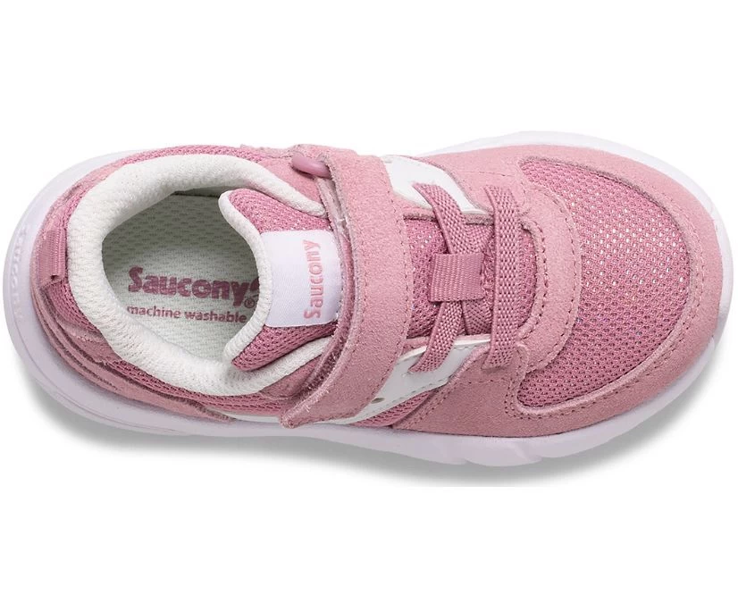 Saucony Blush Little Kid's Jazz Lite 2.0 Sneaker SL165119 7 Saucony Blush Little Kid's Jazz Lite 2.0 Sneaker SL165119 - Image 5