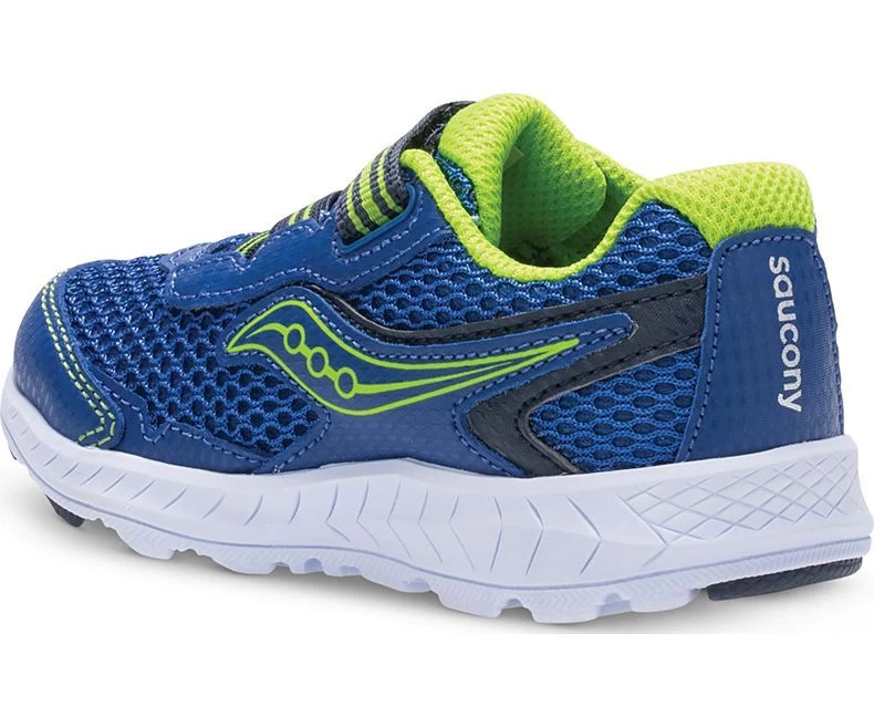 Saucony Blue/Navy Little Kids Ride 10 Junior Sneakers SL259648 5 Saucony Blue/Navy Little Kids Ride 10 Junior Sneakers SL259648 - Image 4