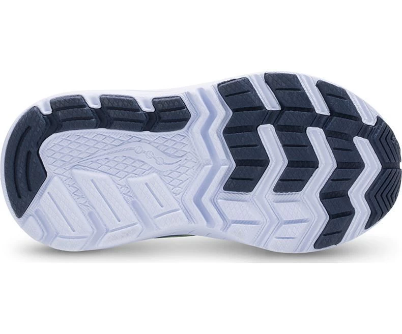 Saucony Blue/Navy Little Kids Ride 10 Junior Sneakers SL259648 6 Saucony Blue/Navy Little Kids Ride 10 Junior Sneakers SL259648 - Image 5