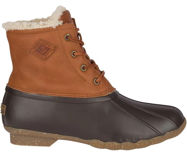 Sperry Top-Sider Sperry Tan Saltwater Winter Luxe Womens Duck Boots STS84371 4 Sperry Top-Sider Sperry Tan Saltwater Winter Luxe Womens Duck Boots STS84371 - Image 2