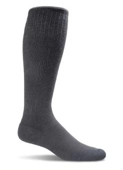 SockWell Black Mens Circulator Graduated Compression Socks SW1M-900