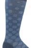SockWell Spot On Bluestone Moderate Graduated Womens Compression Socks SW82W -Vogue Shoes sw82w 660