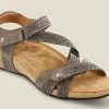 Taos Dark Grey Trulie Womens Comfort Sandals TRU-16406 2 Taos Dark Grey Trulie Womens Comfort Sandals TRU-16406 -Vogue Shoes tru 16406 dkgy