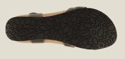 Taos Dark Grey Trulie Womens Comfort Sandals TRU-16406 -Vogue Shoes tru 16406 dkgy 3