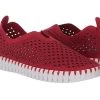 Ilse Jacobson Red Tulip Womens Comfort Casual Shoes TULIP139 -Vogue Shoes tulip red