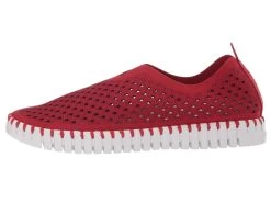 Ilse Jacobson Red Tulip Womens Comfort Casual Shoes TULIP139 -Vogue Shoes tulip red 2