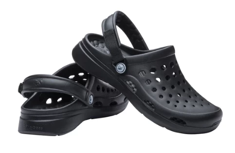 Joybees Black Modern Clog Mens Shoes UAMCB-BKB-MEN 4 Joybees Black Modern Clog Mens Shoes UAMCB-BKB-MEN - Image 2