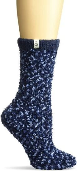 Ugg Navy Cozy Women's Chenille Socks UAS0011W-NAVY
