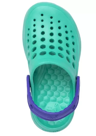 Joybees Teal/Purple Kids Active Clog UKCLG-TLV 5 Joybees Teal/Purple Kids Active Clog UKCLG-TLV - Image 3