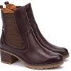 Pikolinos Caoba Llanes Womens Mid Heel Ankle Boots W7H-8948 -Vogue Shoes w7h 8948