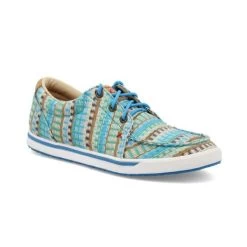 Twisted X Blue Pattern Kicks Womens Casual Sneaker Shoes WCA0027