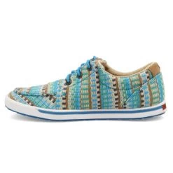 Twisted X Blue Pattern Kicks Womens Casual Sneaker Shoes WCA0027 -Vogue Shoes wca0027 2 resized