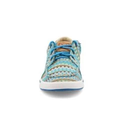 Twisted X Blue Pattern Kicks Womens Casual Sneaker Shoes WCA0027 -Vogue Shoes wca0027 5 resized