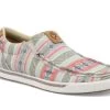 Twisted X Pink Multi Color Hooey Slip-On Loper Womens Shoes WHYC021
