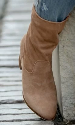 Corkys Sand Wicked Womens Mid Calf Boots -Vogue Shoes wicked sand