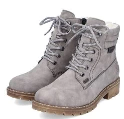 Rieker Reiker Grey Womens Boots Y9125-40 -Vogue Shoes y9125 40 7 resized