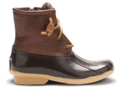 Sperry Brown Big Kids Saltwater Duck Boots YG55362 -Vogue Shoes yg55362 3
