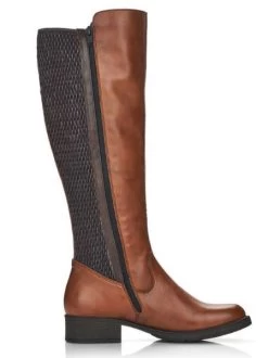 Rieker Nuss-Antik/Moro/Kastanie Faith Women's Tall Boots Z9591-22 -Vogue Shoes z9591 22 3 resized