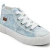 Blowfish Sky Harmony Dye Craisy K Canvas Kids Sneakers ZS-1053K-SKYHD -Vogue Shoes zs 1053k skyhd