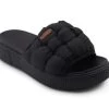 Blowfish Black Puffy Nylon Darcy Womens Slide On Shoes ZS-1493 1 Blowfish Black Puffy Nylon Darcy Womens Slide On Shoes ZS-1493 -Vogue Shoes zs 1493 black