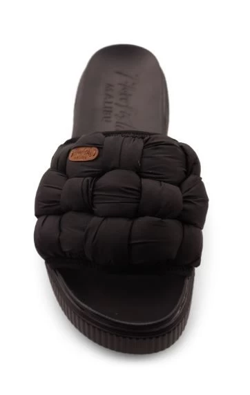 Blowfish Black Puffy Nylon Darcy Womens Slide On Shoes ZS-1493 4 Blowfish Black Puffy Nylon Darcy Womens Slide On Shoes ZS-1493 - Image 2